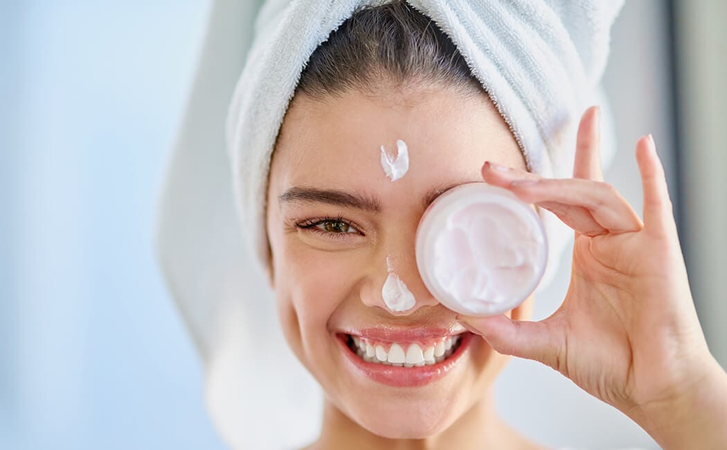 Woman-With-Face-Cream